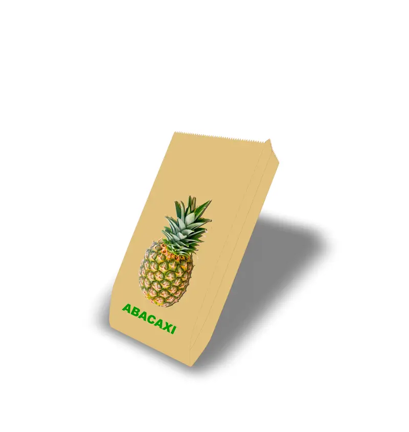 Saco de papel kraft para abacaxi