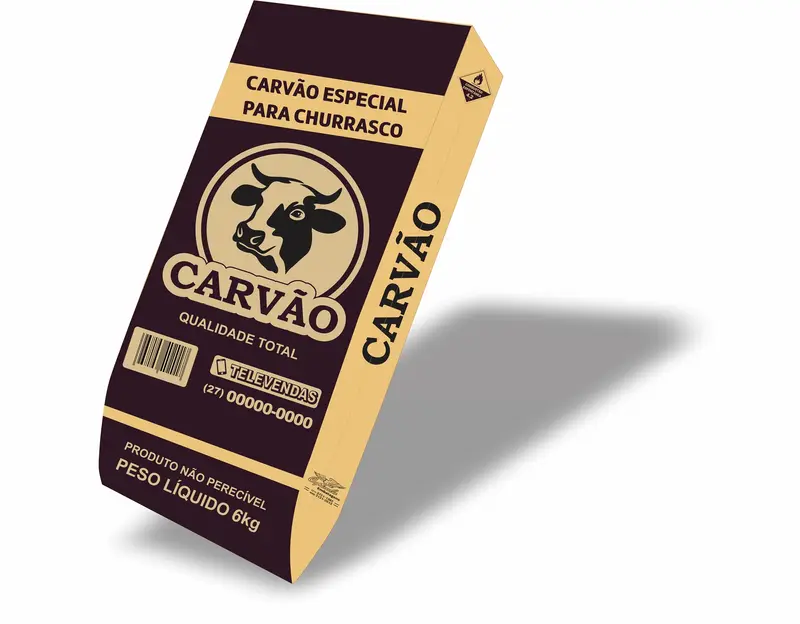 Saco de carvão personalizado, outro modelo